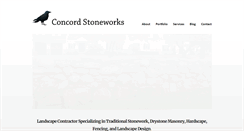 Desktop Screenshot of concordstoneworks.com